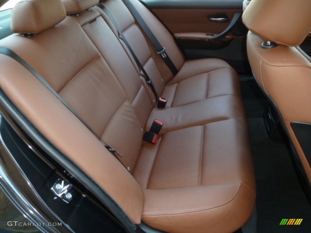 2008 3 Series 335i Sedan - Black Sapphire Metallic / Terra Dakota Leather photo #25