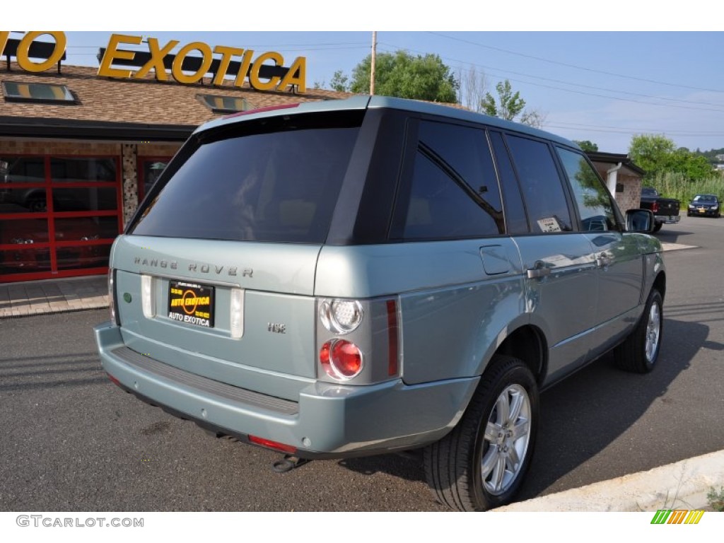 2008 Range Rover V8 HSE - Lucerne Green Metallic / Sand photo #3