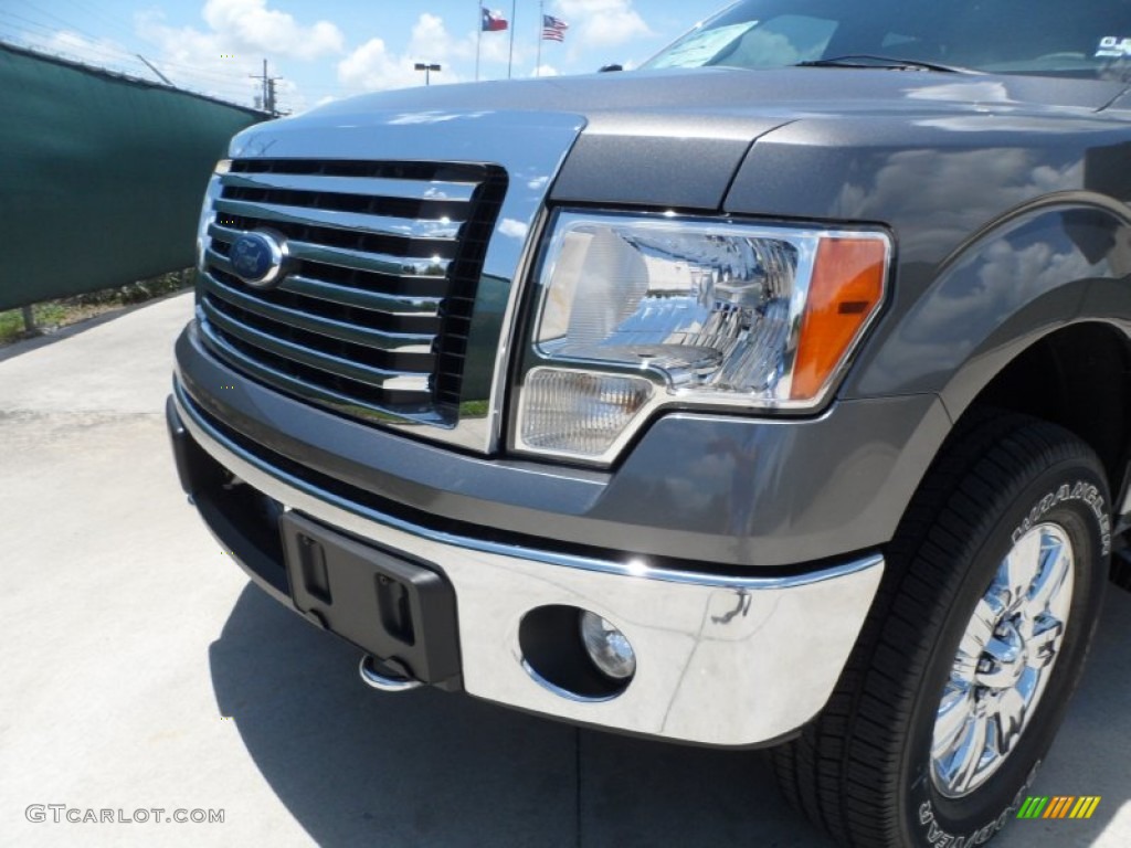 2011 F150 Texas Edition SuperCrew 4x4 - Sterling Grey Metallic / Steel Gray photo #10