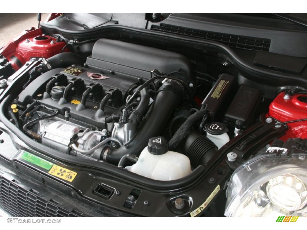 2010 Mini Cooper John Cooper Works Hardtop 1.6 Liter Twin-Scroll Turbocharged DOHC 16-Valve VVT 4 Cylinder Engine Photo #51003574
