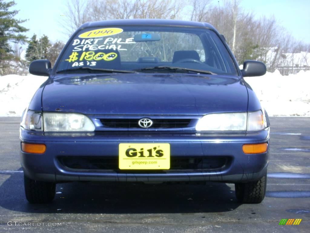 1996 Corolla 1.6 - Brilliant Blue Pearl / Gray photo #2