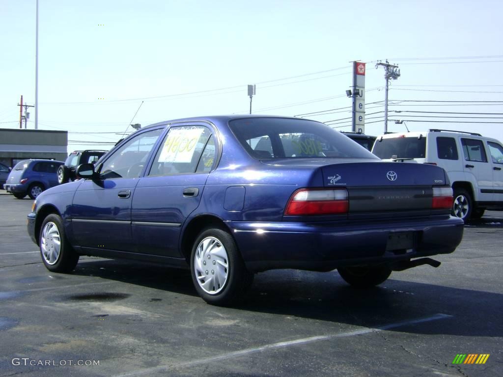 1996 Corolla 1.6 - Brilliant Blue Pearl / Gray photo #5