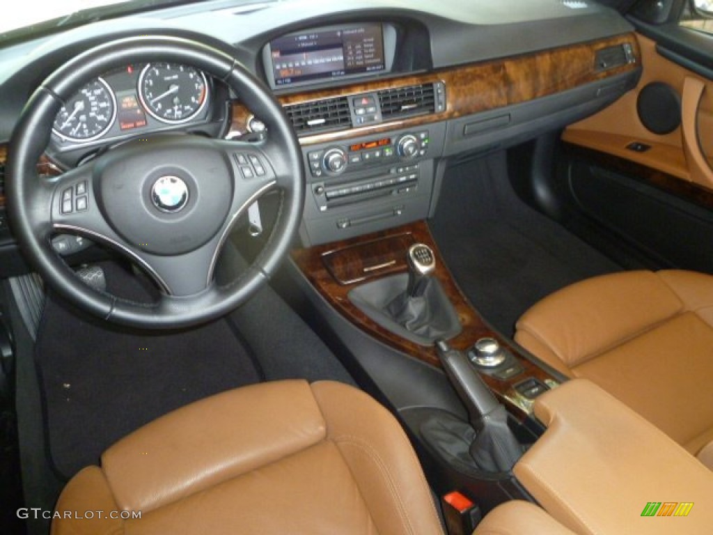 Saddle Brown/Black Interior 2008 BMW 3 Series 335i Convertible Photo #51004093