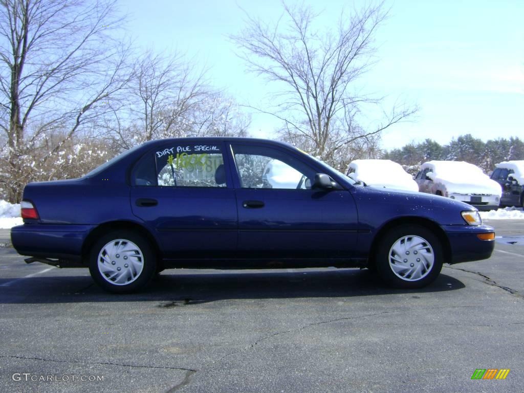 1996 Corolla 1.6 - Brilliant Blue Pearl / Gray photo #8