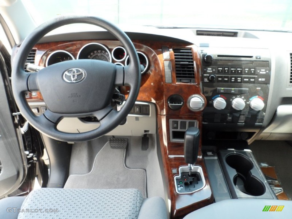 2011 Tundra Texas Edition Double Cab - Black / Graphite Gray photo #26