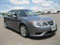 2008 Steel Gray Metallic Saab 9-3 Aero Sport Sedan  photo #17