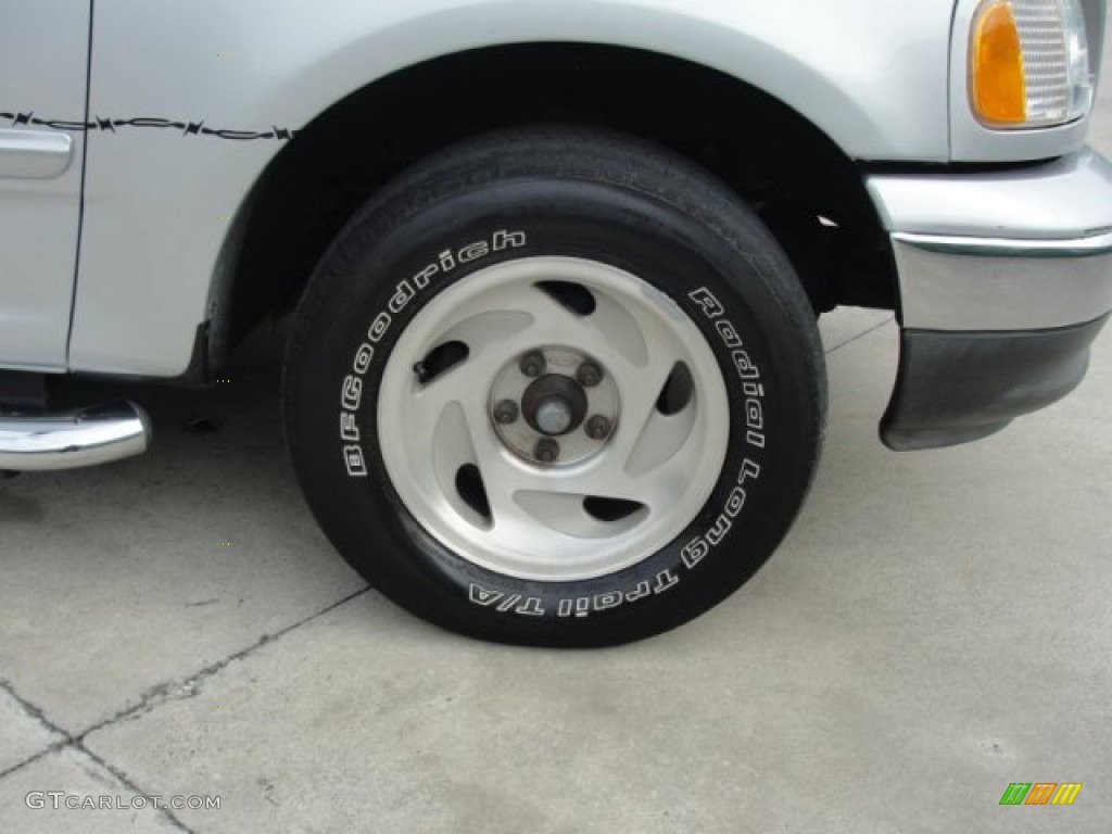 2003 F150 XLT SuperCrew - Silver Metallic / Dark Graphite Grey photo #18