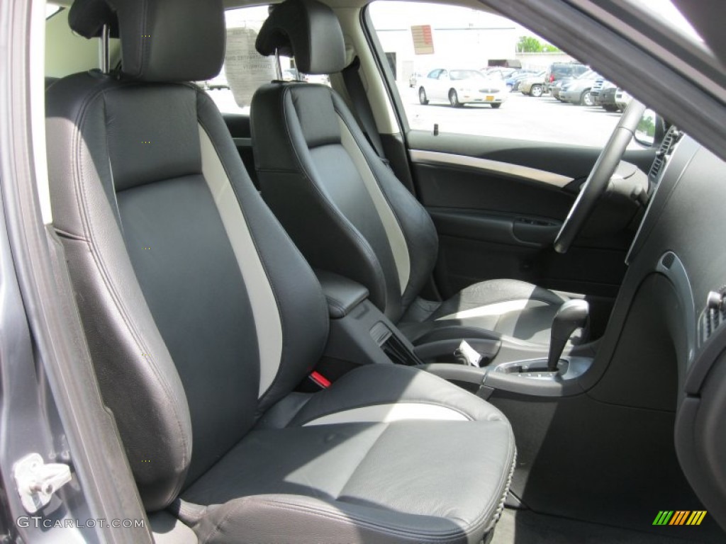 Black/Parchment Interior 2008 Saab 9-3 Aero Sport Sedan Photo #51004774