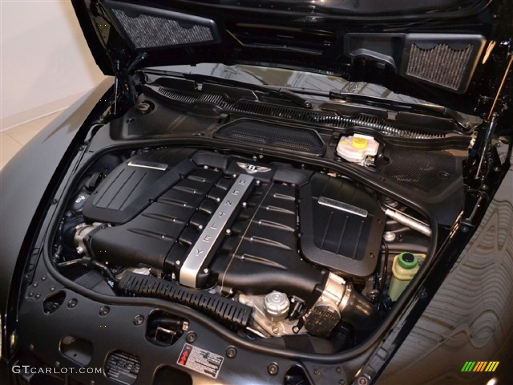 2009 Bentley Continental Flying Spur Speed 6.0 Liter Twin-Turbocharged DOHC 48-Valve VVT W12 Engine Photo #51004954