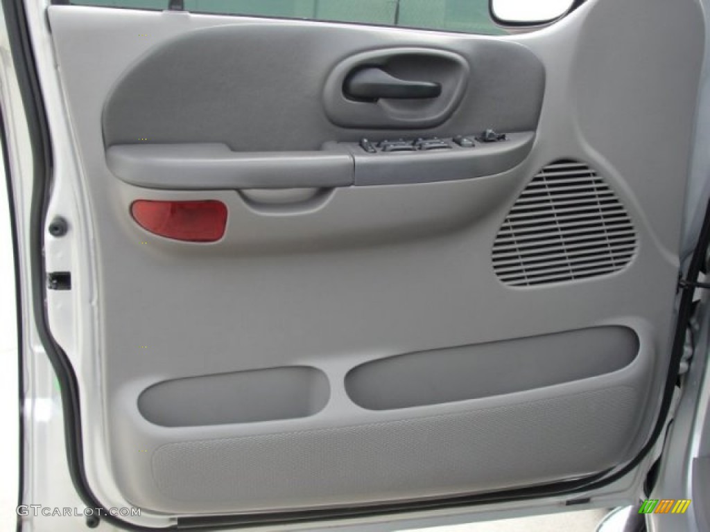 2003 F150 XLT SuperCrew - Silver Metallic / Dark Graphite Grey photo #42
