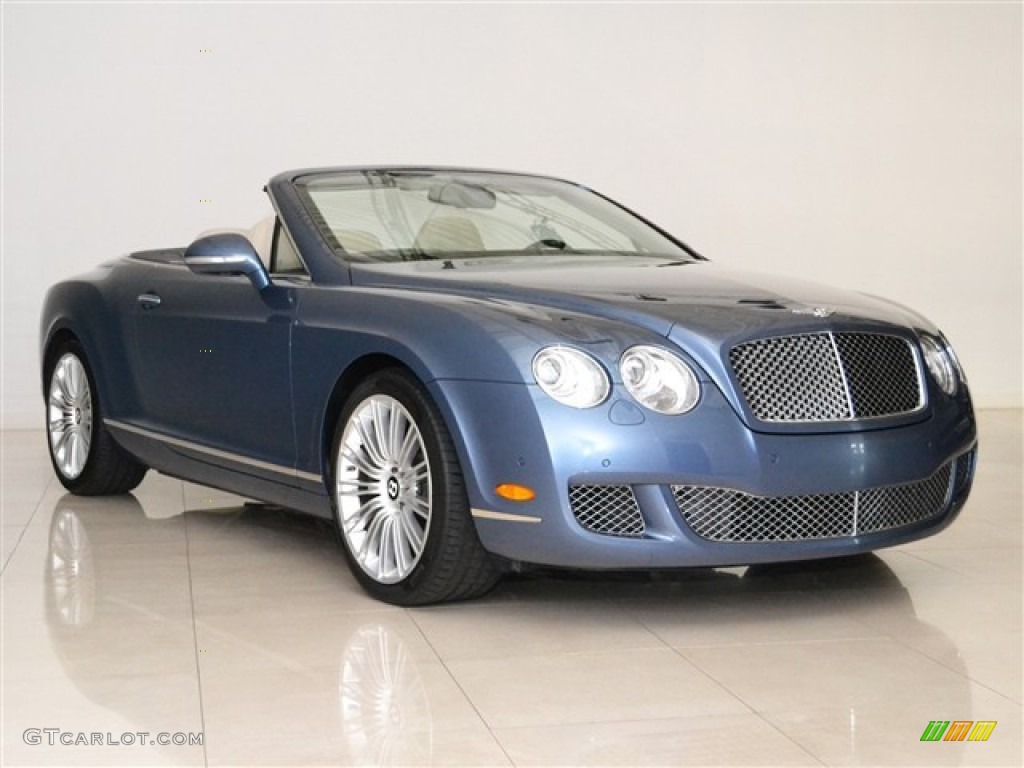 Blue Crystal 2010 Bentley Continental GTC Speed Exterior Photo #51005485
