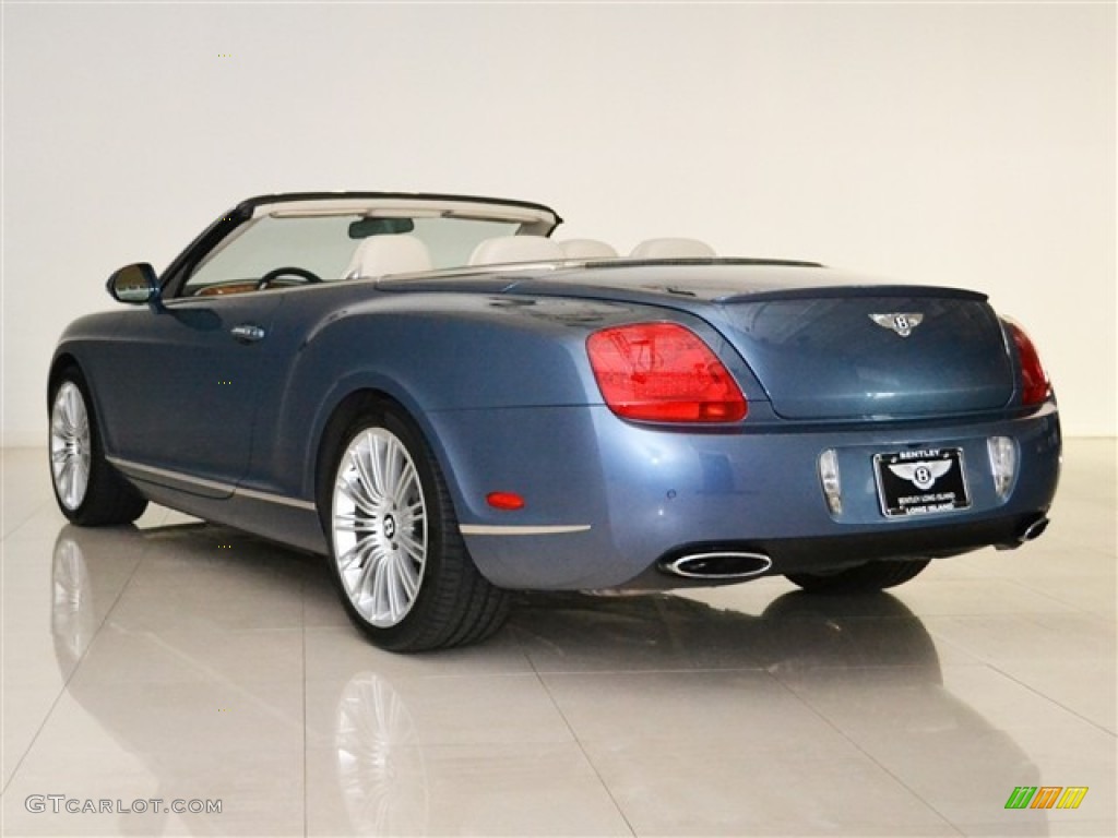 Blue Crystal 2010 Bentley Continental GTC Speed Exterior Photo #51005500