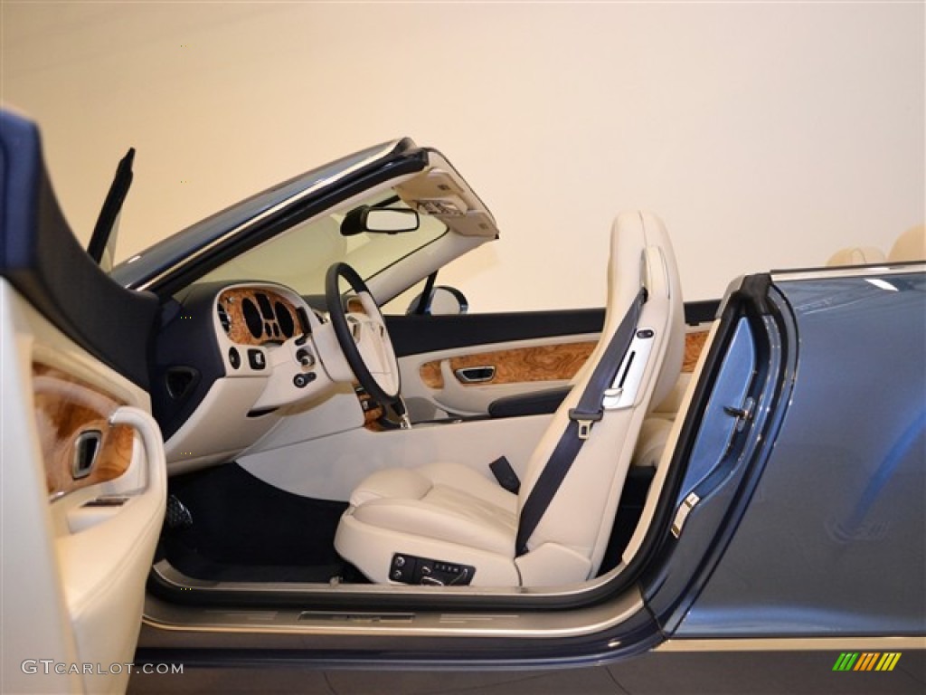 Linen/Imperial Blue Interior 2010 Bentley Continental GTC Speed Photo #51005749