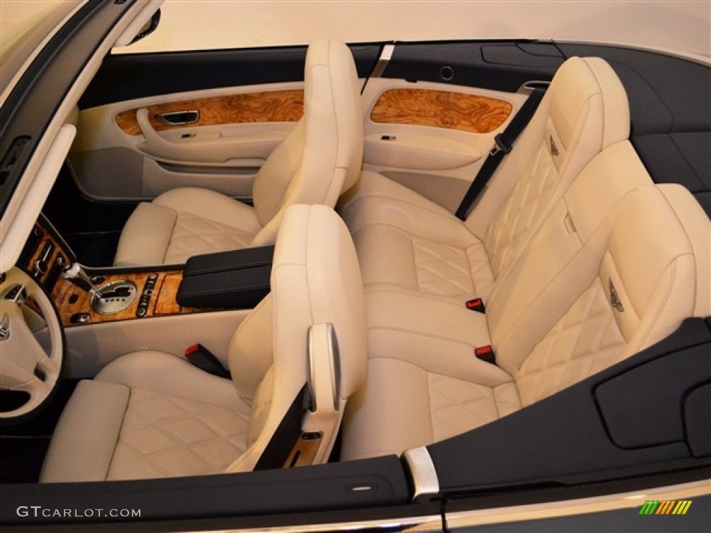 Linen/Imperial Blue Interior 2010 Bentley Continental GTC Speed Photo #51005818