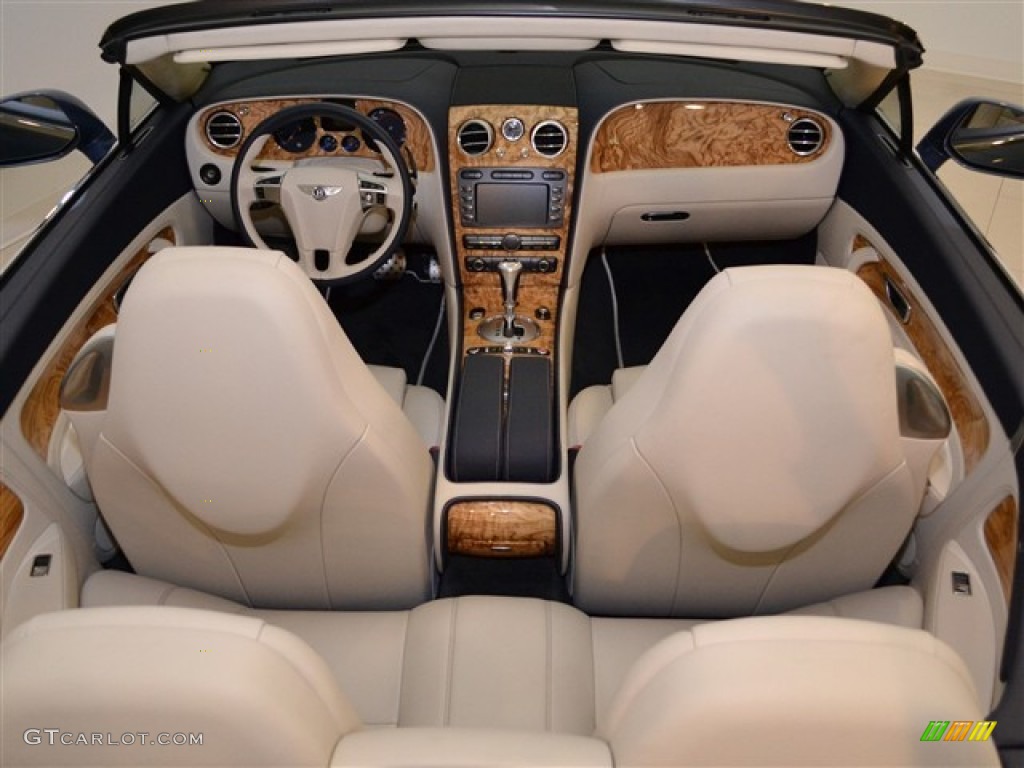 Linen/Imperial Blue Interior 2010 Bentley Continental GTC Speed Photo #51005833