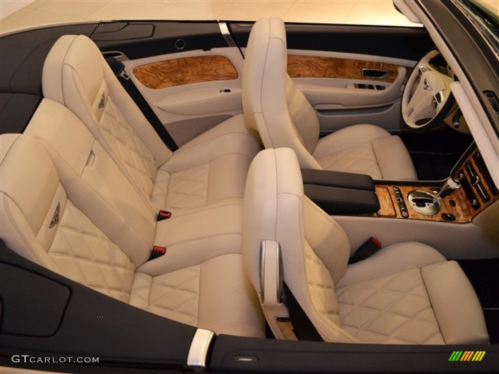 Linen/Imperial Blue Interior 2010 Bentley Continental GTC Speed Photo #51005848
