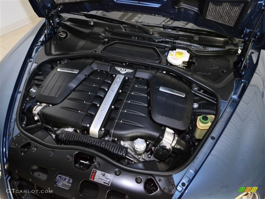 2010 Bentley Continental GTC Speed 6.0 Liter Twin-Turbocharged DOHC 48-Valve VVT W12 Engine Photo #51005923