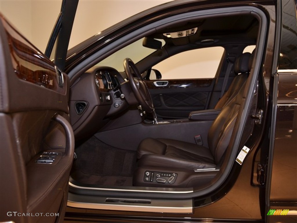 Burnt Oak Interior 2010 Bentley Continental Flying Spur Speed Photo #51006136