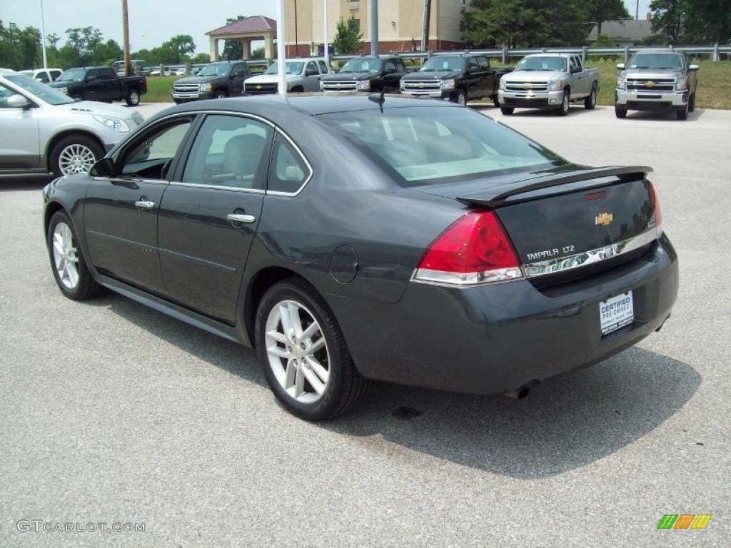 2011 Impala LTZ - Cyber Gray Metallic / Gray photo #2