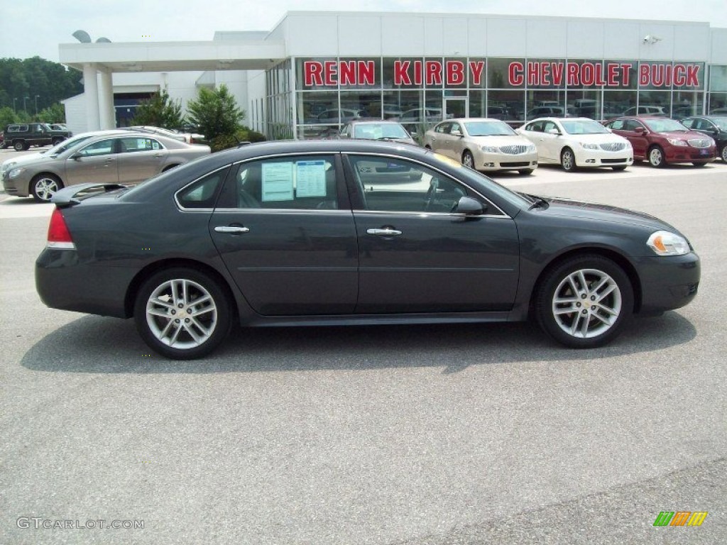 2011 Impala LTZ - Cyber Gray Metallic / Gray photo #3
