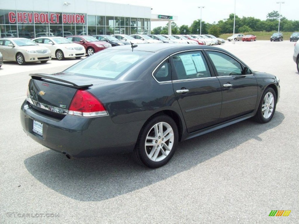 2011 Impala LTZ - Cyber Gray Metallic / Gray photo #12