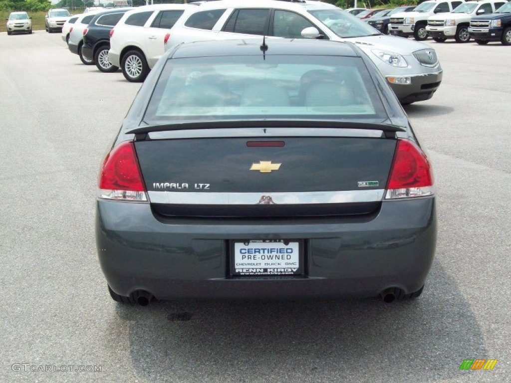 2011 Impala LTZ - Cyber Gray Metallic / Gray photo #17