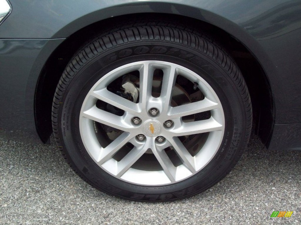 2011 Impala LTZ - Cyber Gray Metallic / Gray photo #18