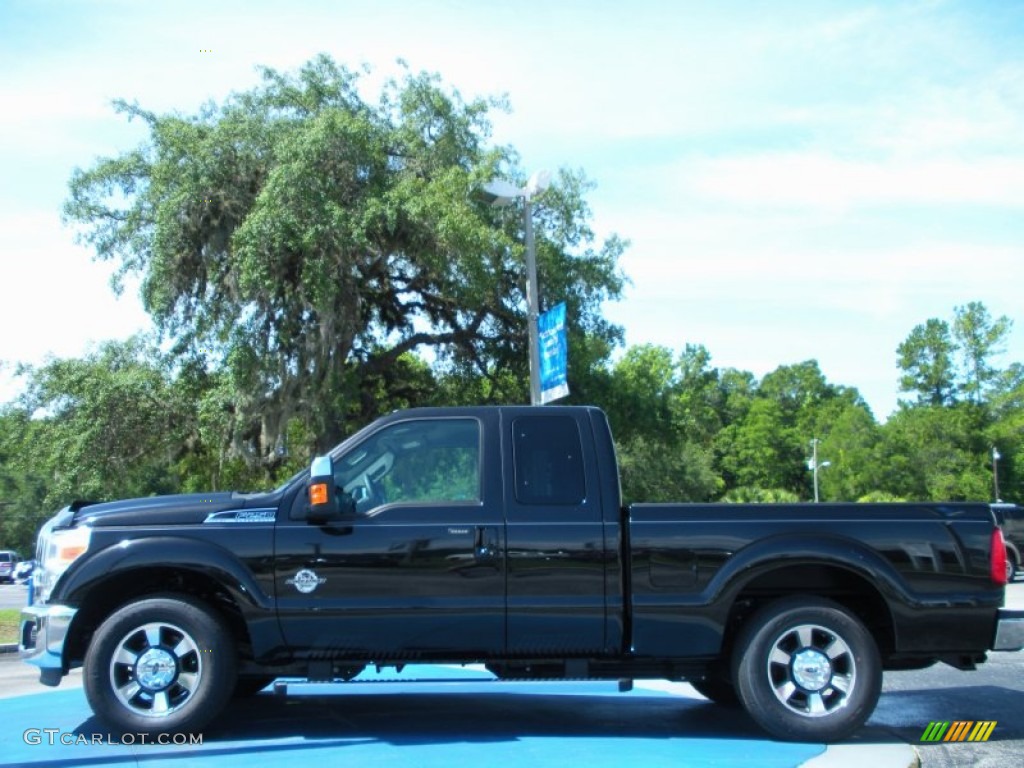 Tuxedo Black Metallic 2011 Ford F250 Super Duty Lariat SuperCab Exterior Photo #51006559