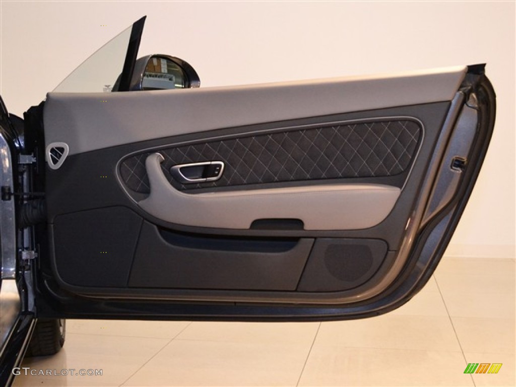 2010 Bentley Continental GT Supersports Beluga/Porpoise Door Panel Photo #51006670