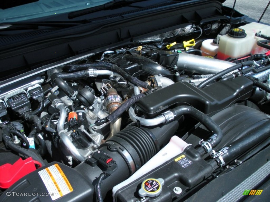 2011 Ford F250 Super Duty Lariat SuperCab 6.7 Liter OHV 32-Valve B20 Power Stroke Turbo-Diesel V8 Engine Photo #51006712