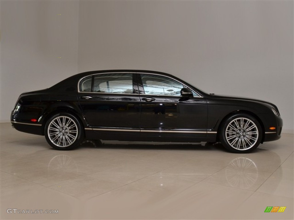 Onyx Black 2010 Bentley Continental Flying Spur Speed Exterior Photo #51006835