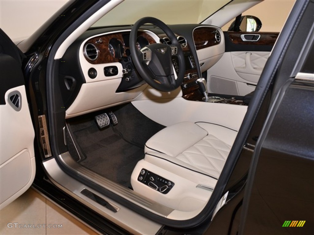 Linen/Beluga Interior 2010 Bentley Continental Flying Spur Speed Photo #51006865