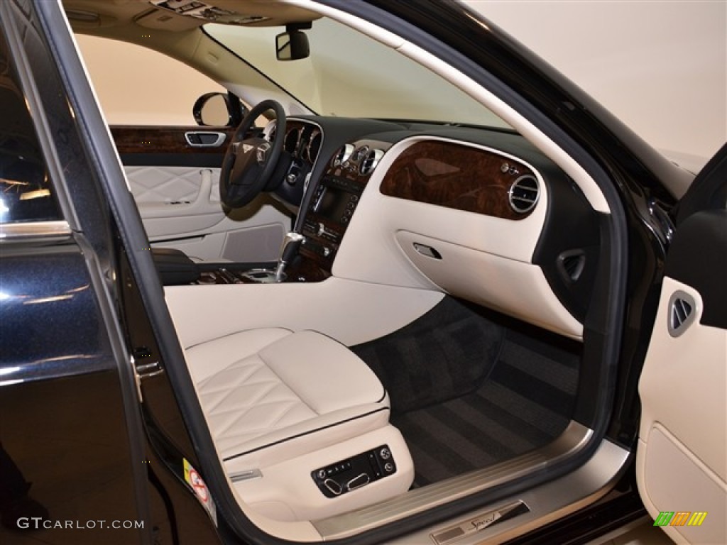 Linen/Beluga Interior 2010 Bentley Continental Flying Spur Speed Photo #51006931