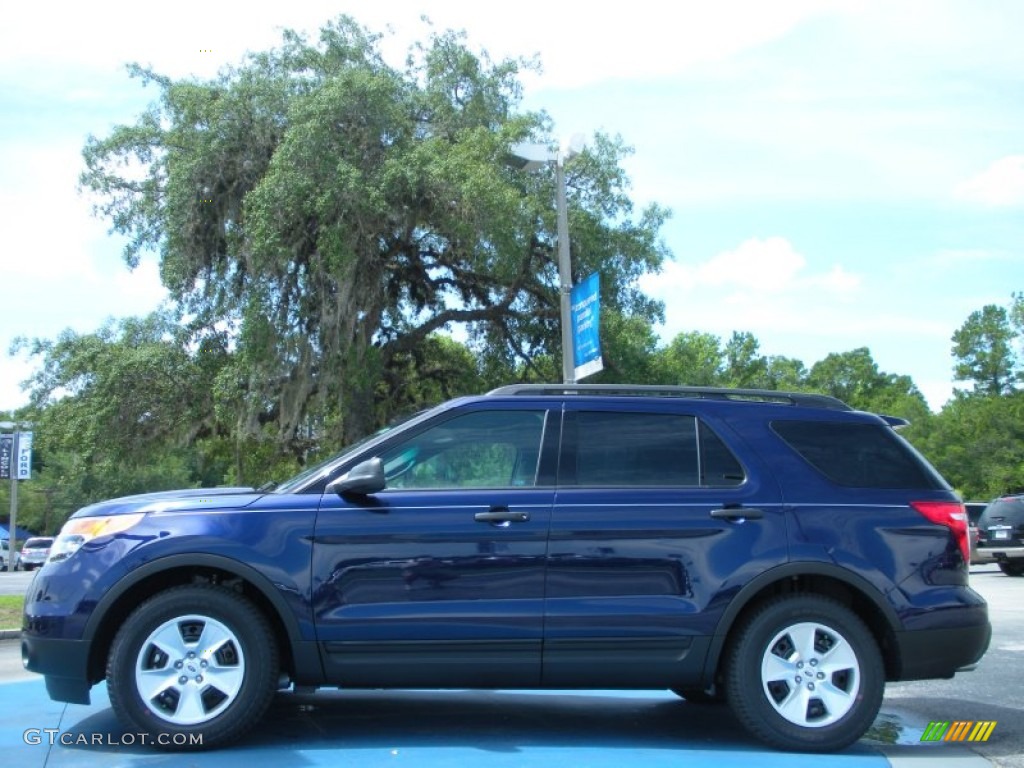 Kona Blue Metallic 2011 Ford Explorer FWD Exterior Photo #51006943