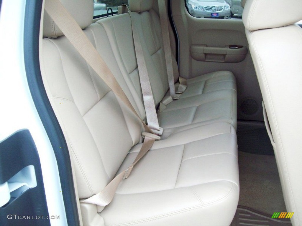 2008 Silverado 1500 LTZ Extended Cab 4x4 - Summit White / Light Cashmere/Ebony Accents photo #23