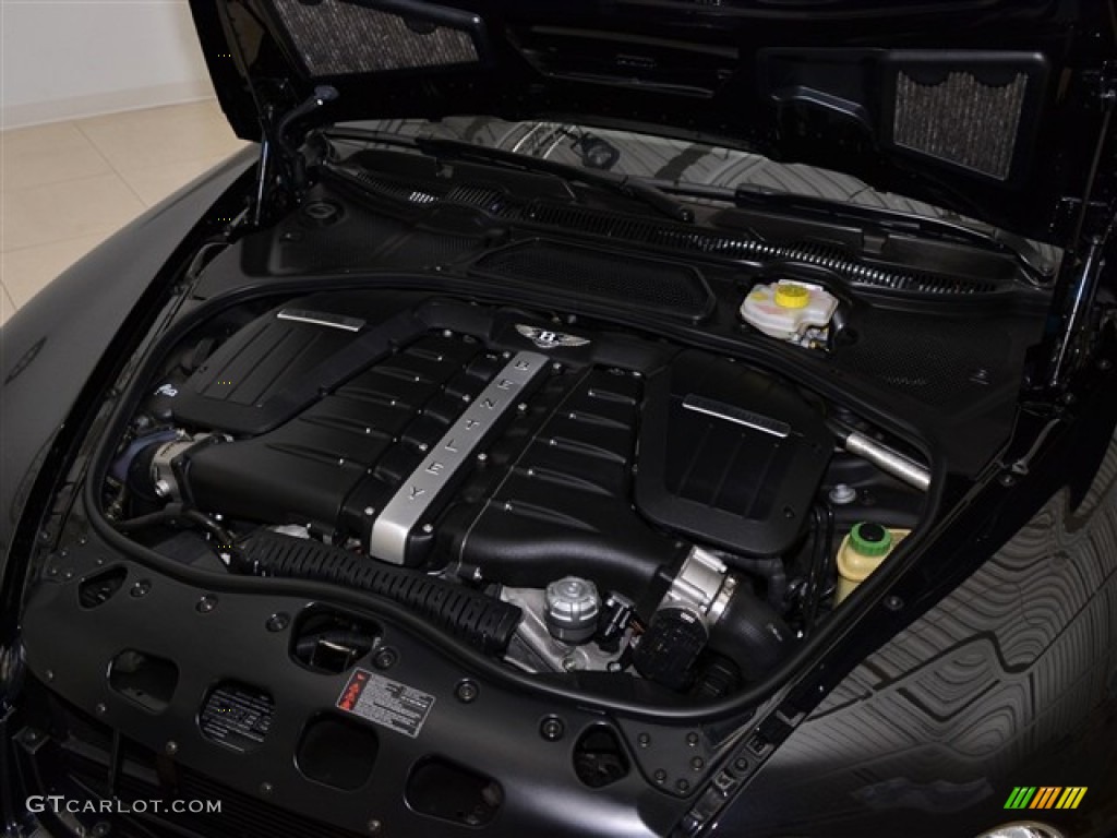 2010 Bentley Continental Flying Spur Speed 6.0 Liter Twin-Turbocharged DOHC 48-Valve VVT W12 Engine Photo #51007159