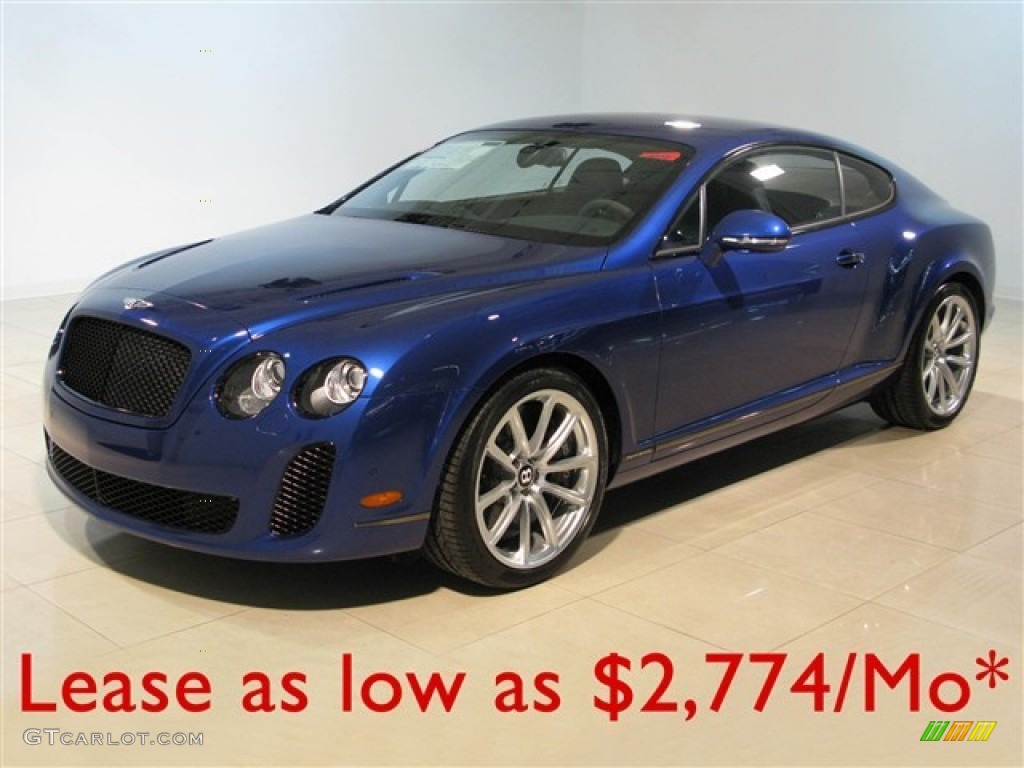 2010 Continental GT Supersports - Moroccan Blue / Beluga photo #1