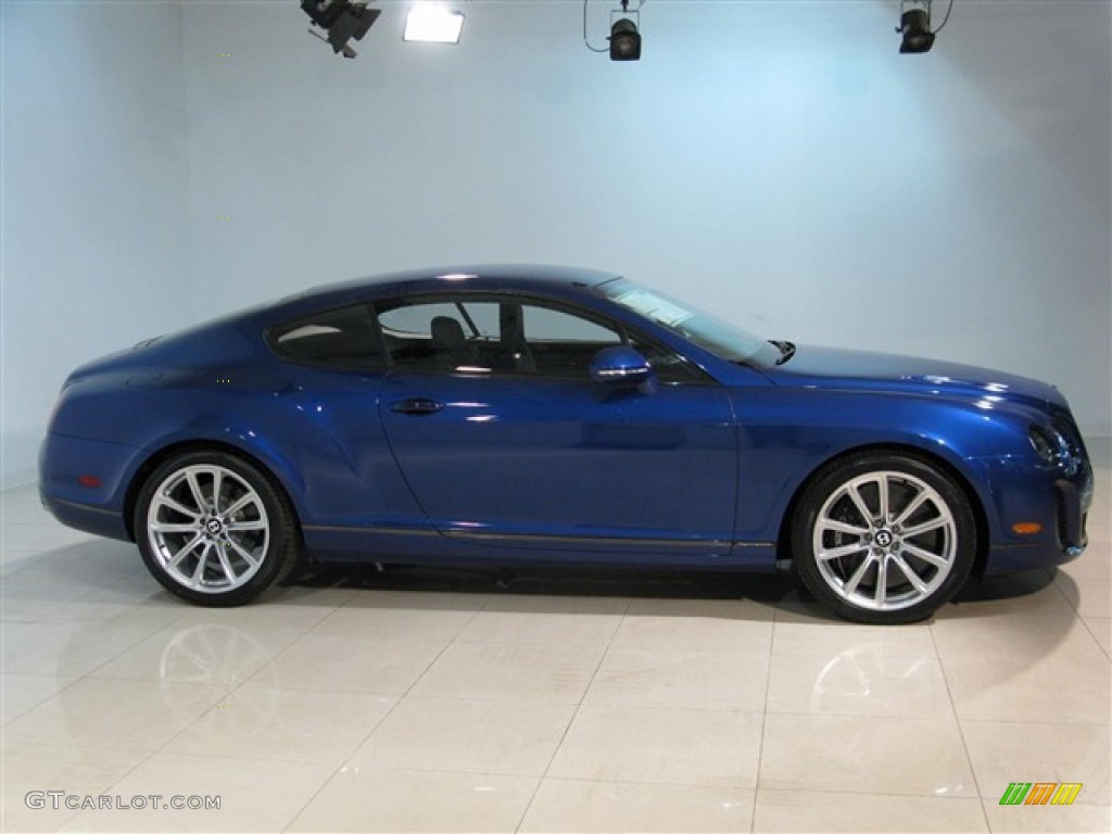 2010 Continental GT Supersports - Moroccan Blue / Beluga photo #7