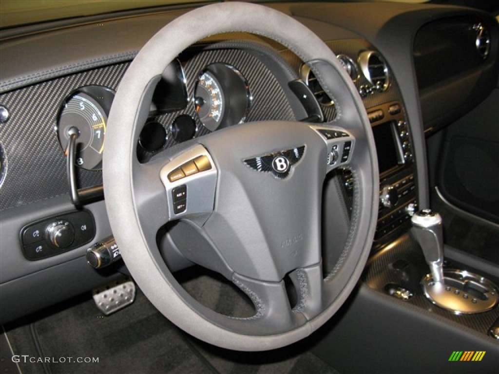 2010 Bentley Continental GT Supersports Beluga Steering Wheel Photo #51007393