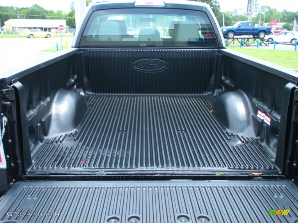 2011 F150 STX SuperCab - Tuxedo Black Metallic / Steel Gray photo #9