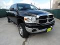 Brilliant Black 2007 Dodge Ram 2500 SLT Mega Cab 4x4
