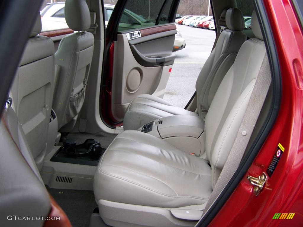 2004 Pacifica  - Inferno Red Pearl / Light Taupe photo #11