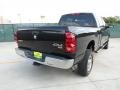 2007 Brilliant Black Dodge Ram 2500 SLT Mega Cab 4x4  photo #3