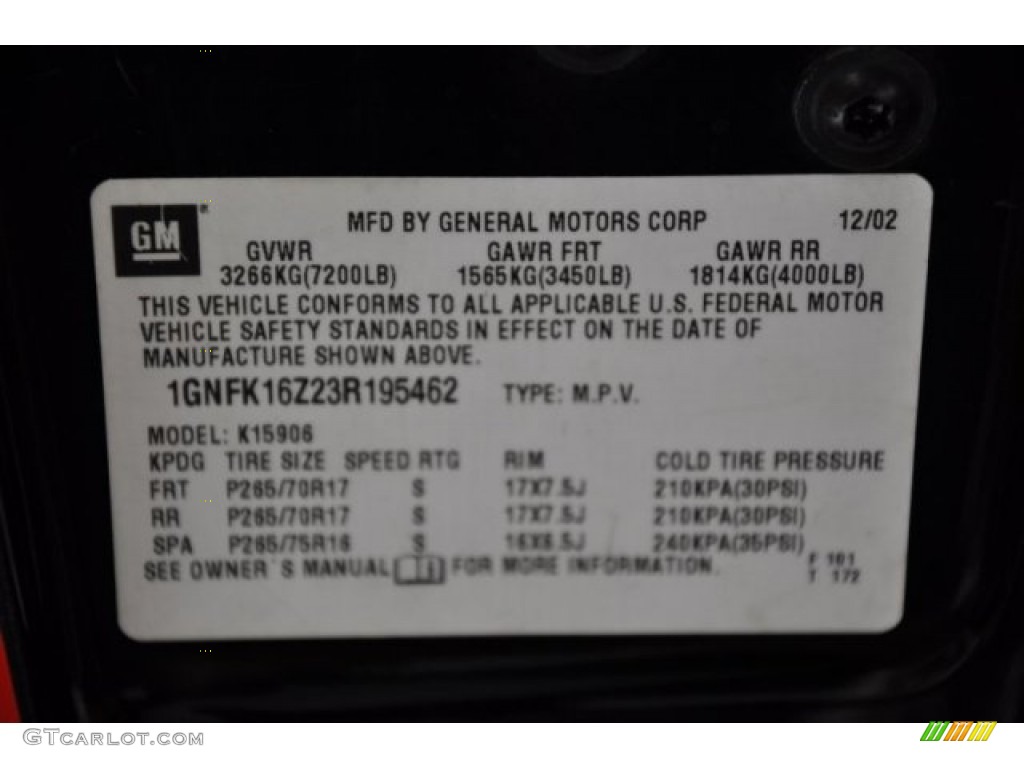 2003 Suburban 1500 Z71 4x4 - Black / Gray/Dark Charcoal photo #8