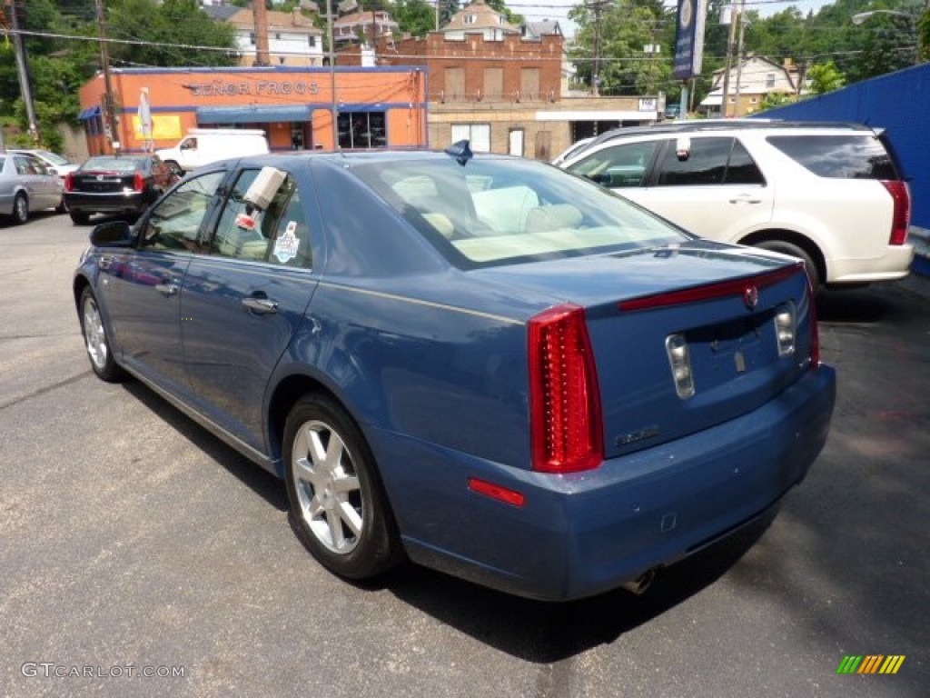 2009 STS 4 V6 AWD - Blue Diamond Tricoat / Cashmere photo #3