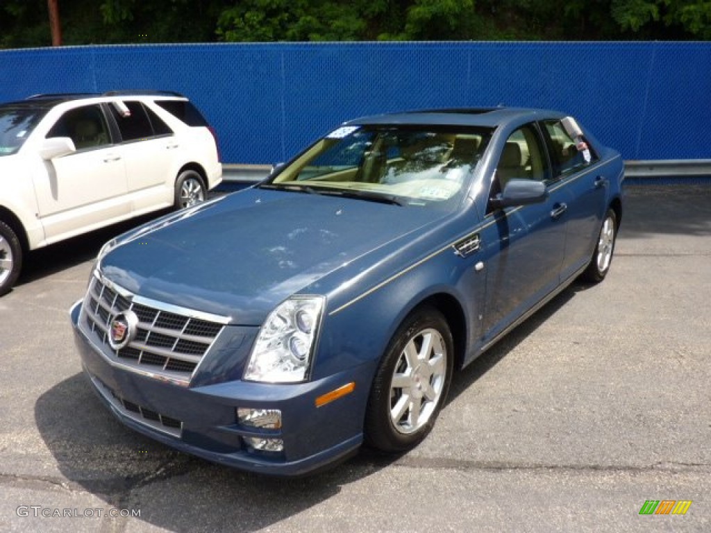 Blue Diamond Tricoat 2009 Cadillac STS 4 V6 AWD Exterior Photo #51007705