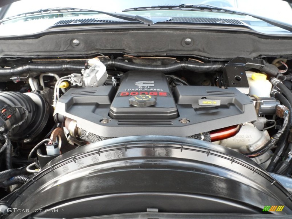 2007 Dodge Ram 2500 SLT Mega Cab 4x4 6.7L Cummins Turbo Diesel OHV 24V Inline 6 Cylinder Engine Photo #51007876