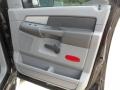 Medium Slate Gray 2007 Dodge Ram 2500 SLT Mega Cab 4x4 Door Panel