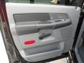 Medium Slate Gray 2007 Dodge Ram 2500 SLT Mega Cab 4x4 Door Panel
