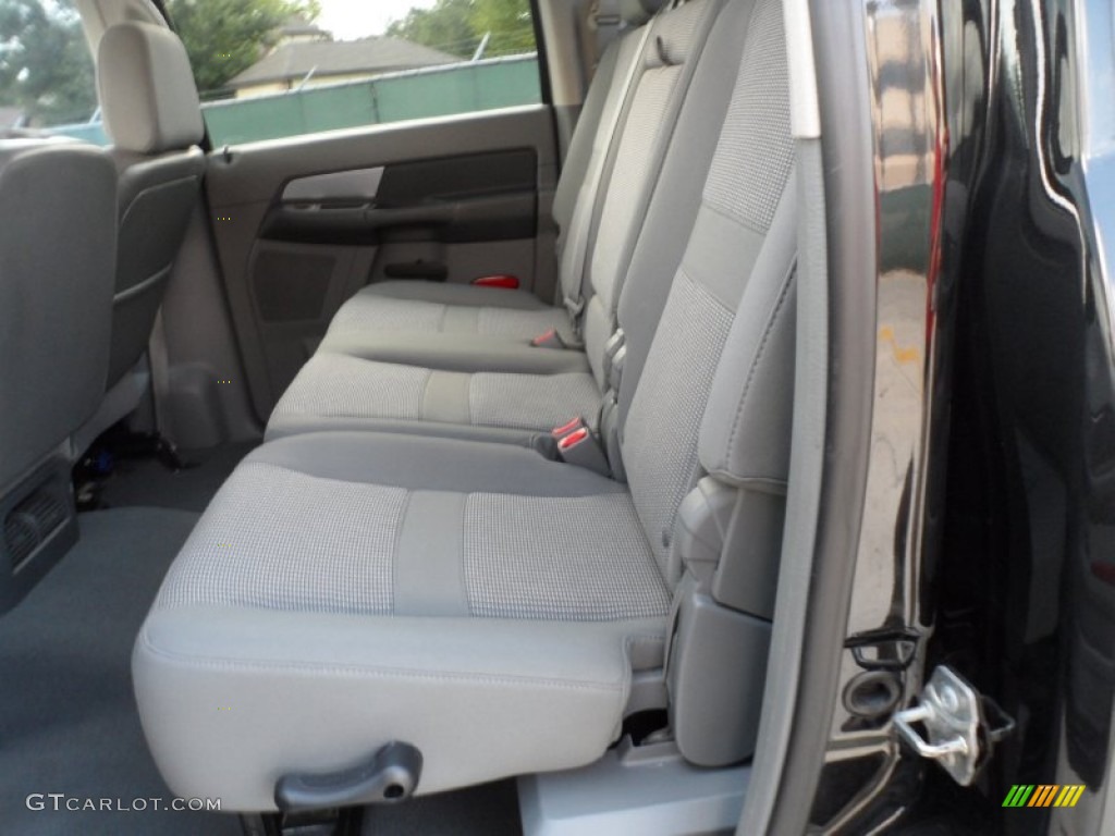 Medium Slate Gray Interior 2007 Dodge Ram 2500 SLT Mega Cab 4x4 Photo #51007975